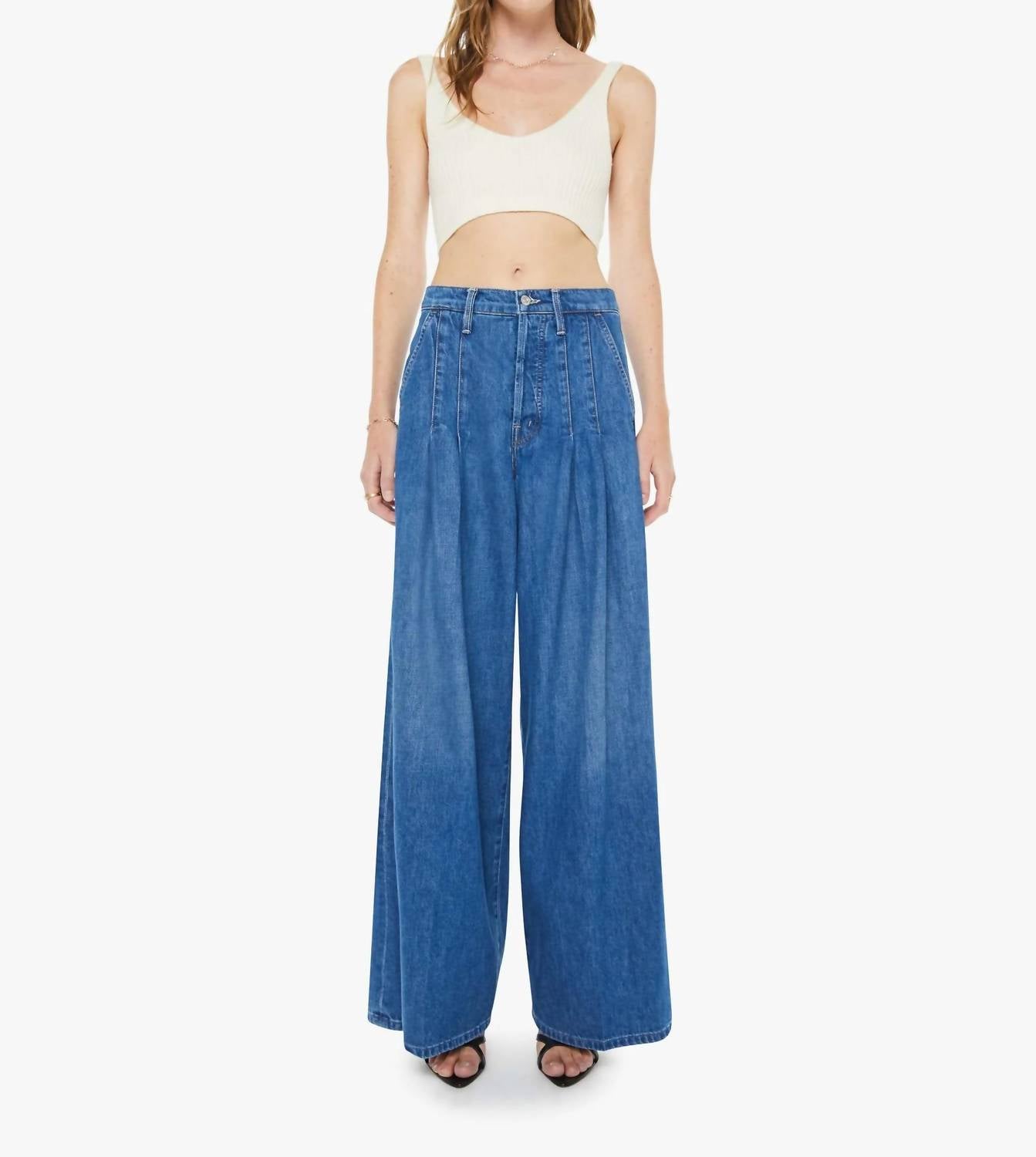 Mother - Pleaty Pouty Skimp Jeans