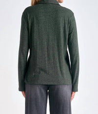 Elan - Long Sleeve Button-up Tee