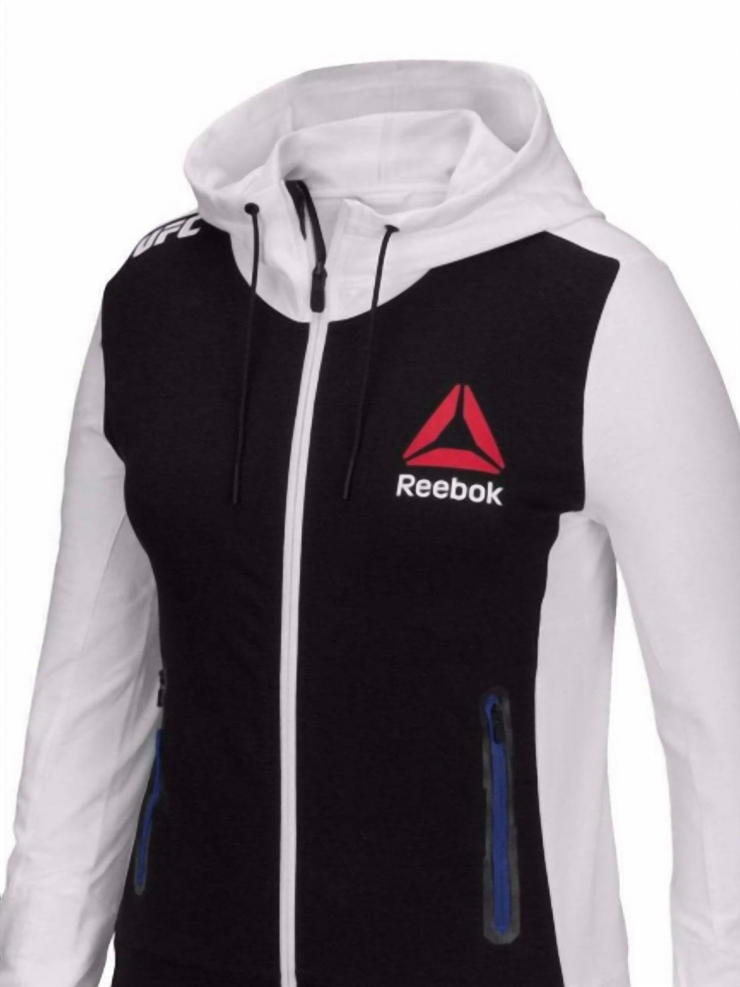 Reebok - Women's Ufc Fighter Knit Full-zip Hoodie