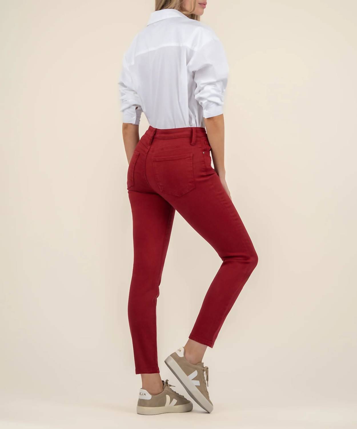 Kut From The Kloth - Charlize High Rise Cigarette Leg Pants