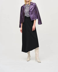 Joseph Ribkoff - Georgia Georgette Plaid Puff Sleeve Top