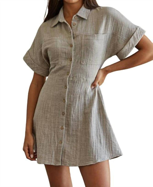By Together - Women's Annie Button Down Dress