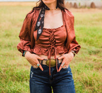 Storia - Settler Square Neck Top