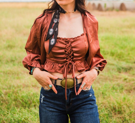 Storia - Settler Square Neck Top