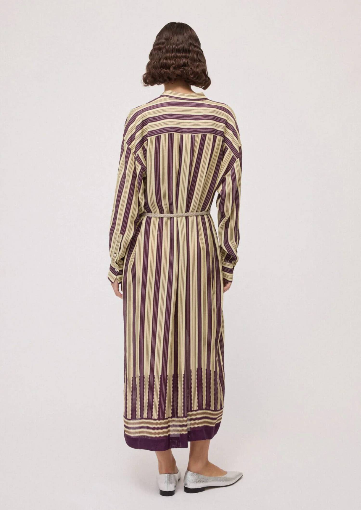 Ottod'Ame - Linen Blend Shirt Dress