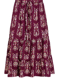 Livro - Market Bramble Motifs Maxi Skirt