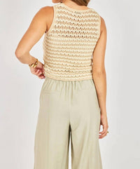 Sadie & Sage - Isabella Sweater Tank Top