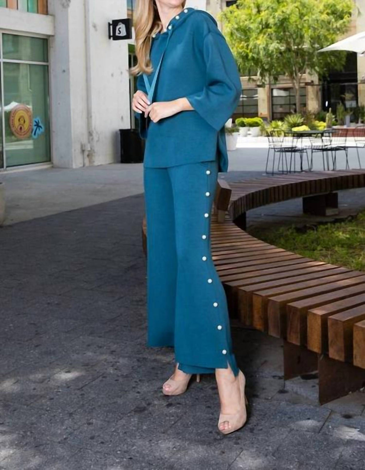 Joh - Farrah French Scuba Pearl Long Pant