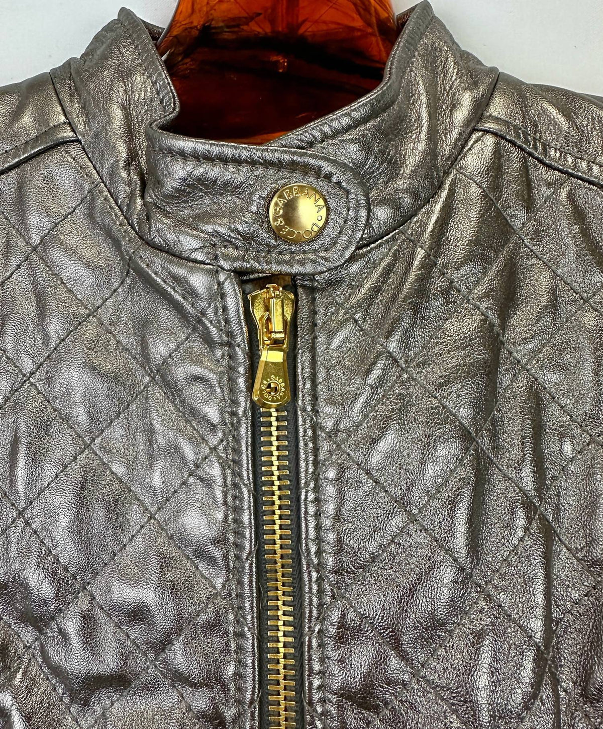 Dolce & Gabbana - Quilted Leather Jacket