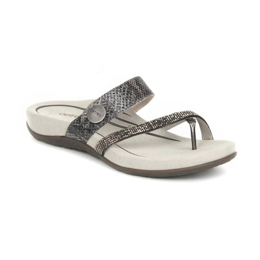 Aetrex - Women's Izzy Sparkle Slide Sandal