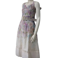 Elppis - Women's Floral Bustier Dress