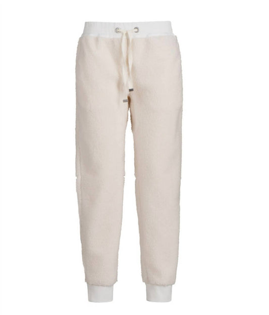 Parajumpers - WOMEN'S KIRI BRUSHED COTTON AND SHERPA JOGGERS