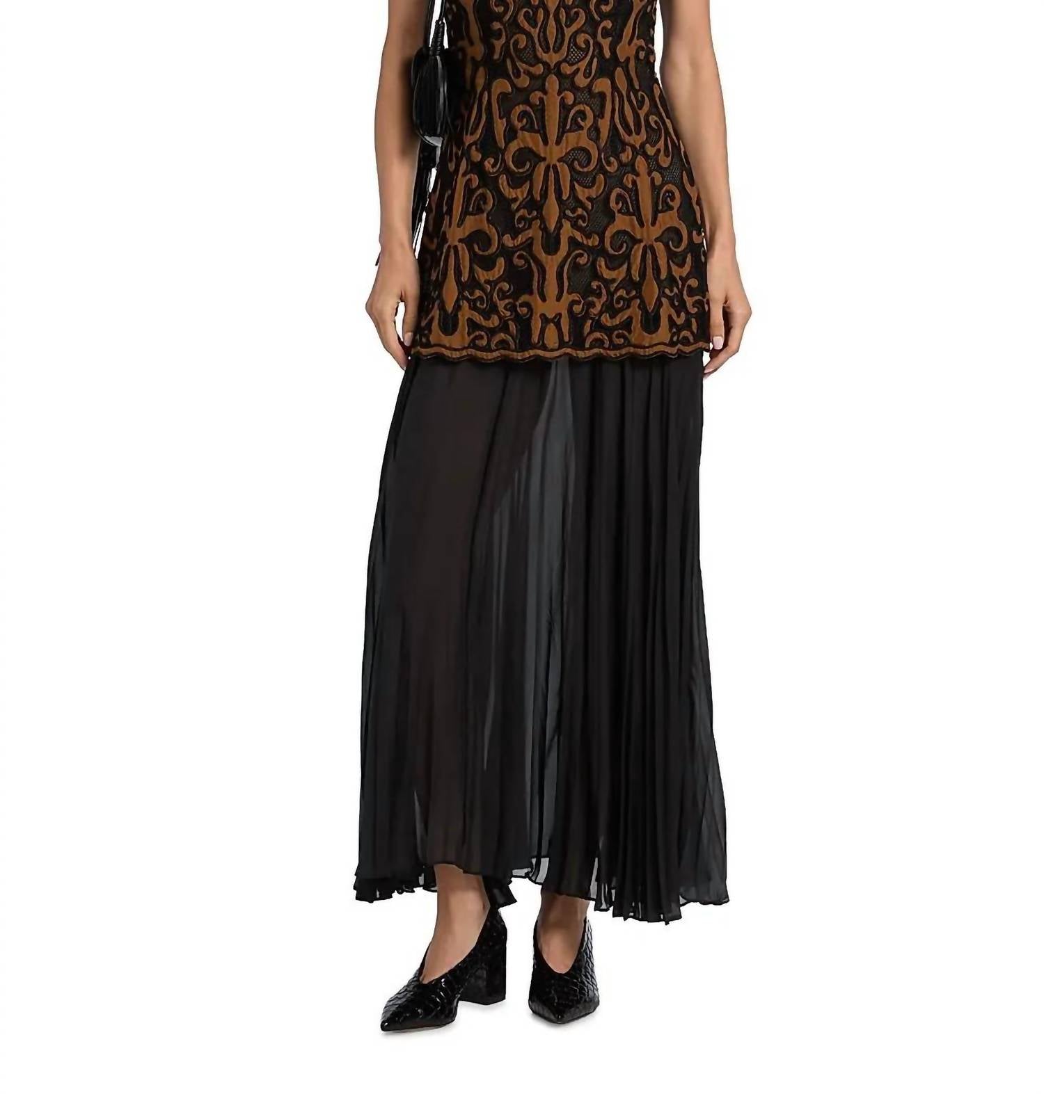 Ulla Johnson - Auryn Applique Sleeveless Midi Dress