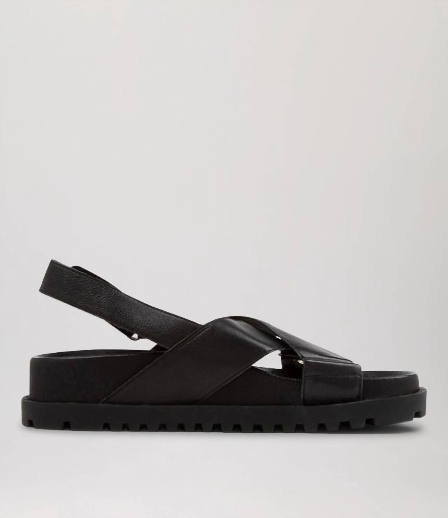 Django & Juliette - Women's Ubari Leather Platform Sandals