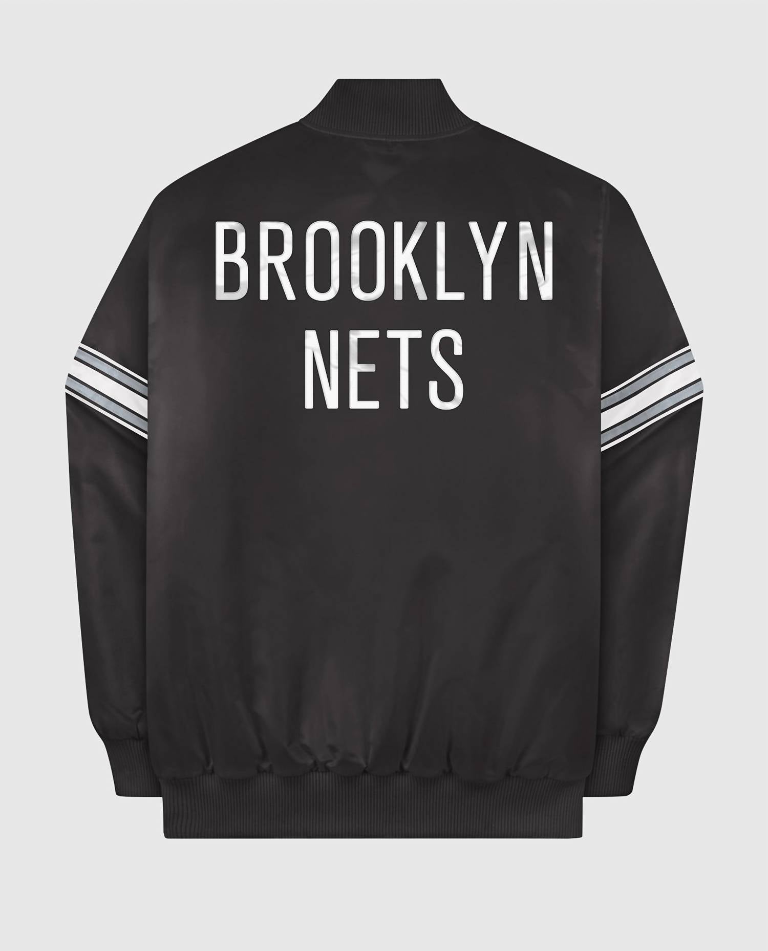Starter - Men's Brooklyn Nets Varsity Jacket