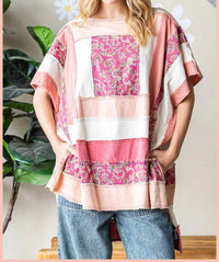 Oli & Hali - Square Block Tee Top