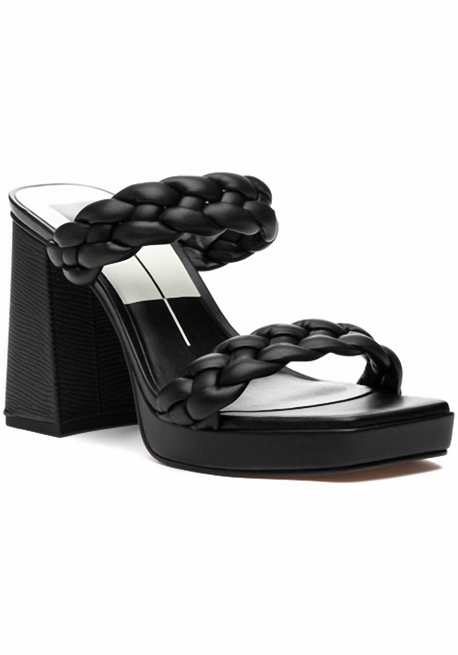 Dolce Vita - Women's Ashby Braided Strap Heeled Sandals