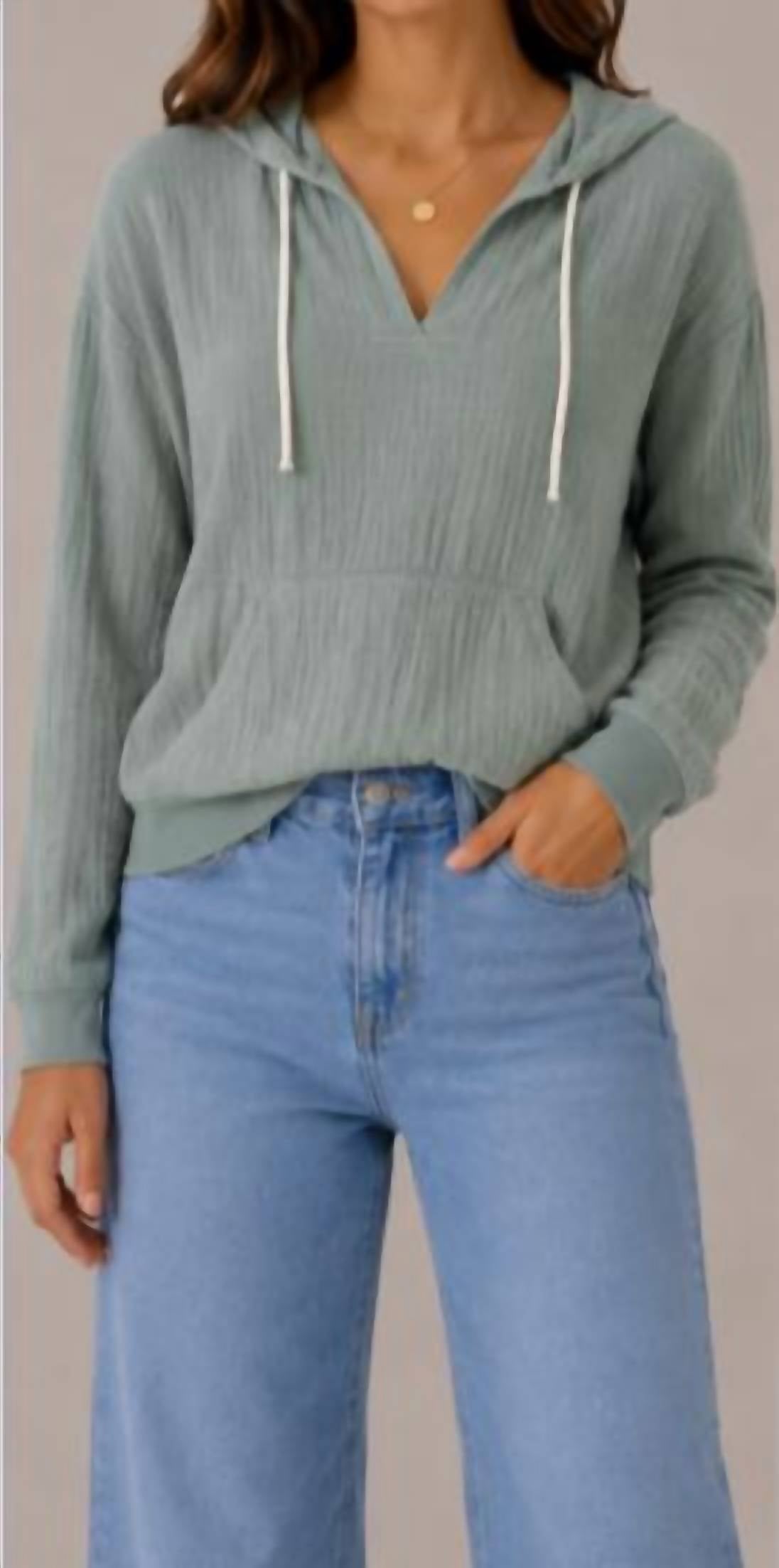 Caydn - Kylie Gauze Hoodie