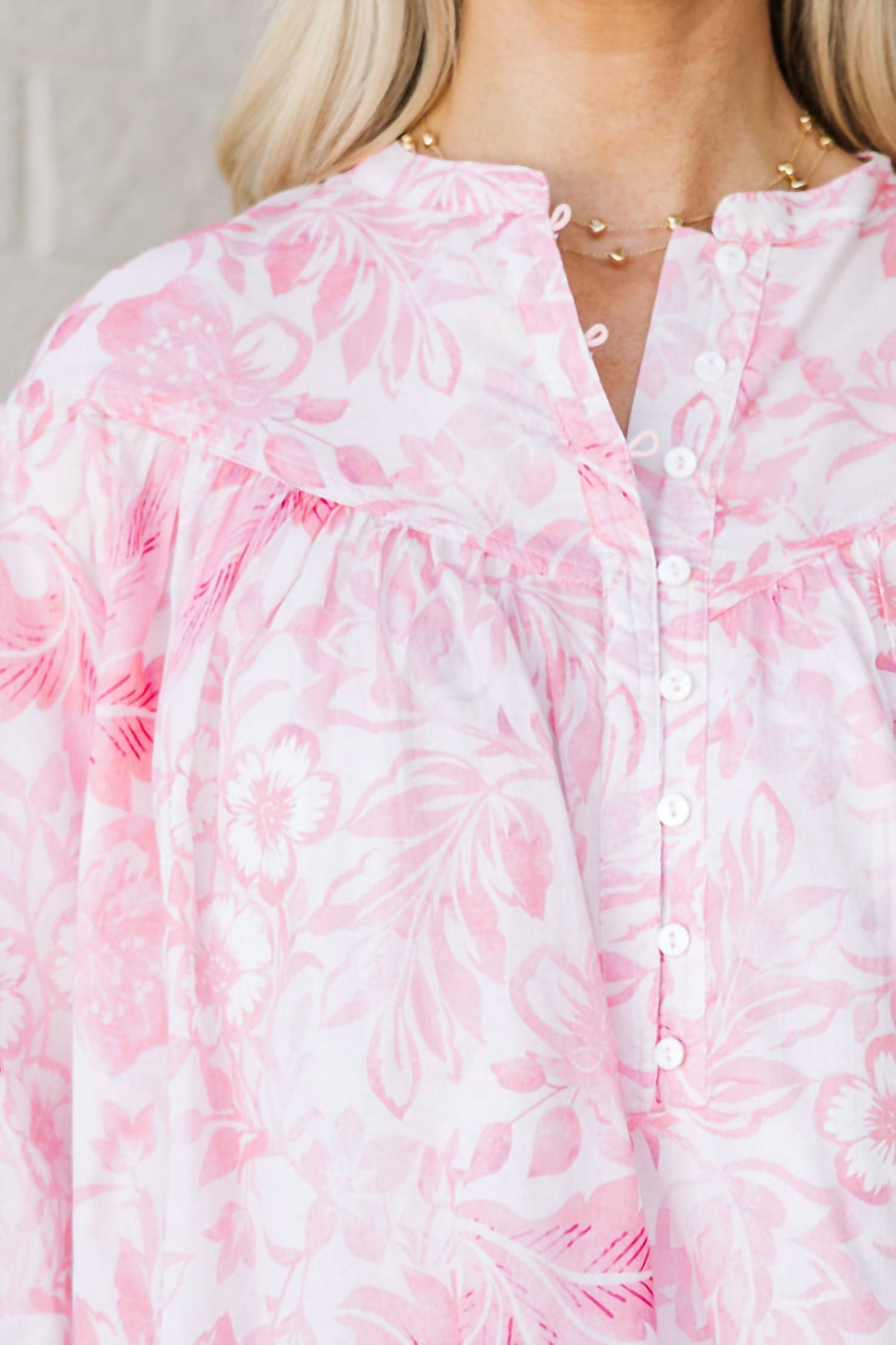 Fate - Floral 3/4 Sleeve Blouse
