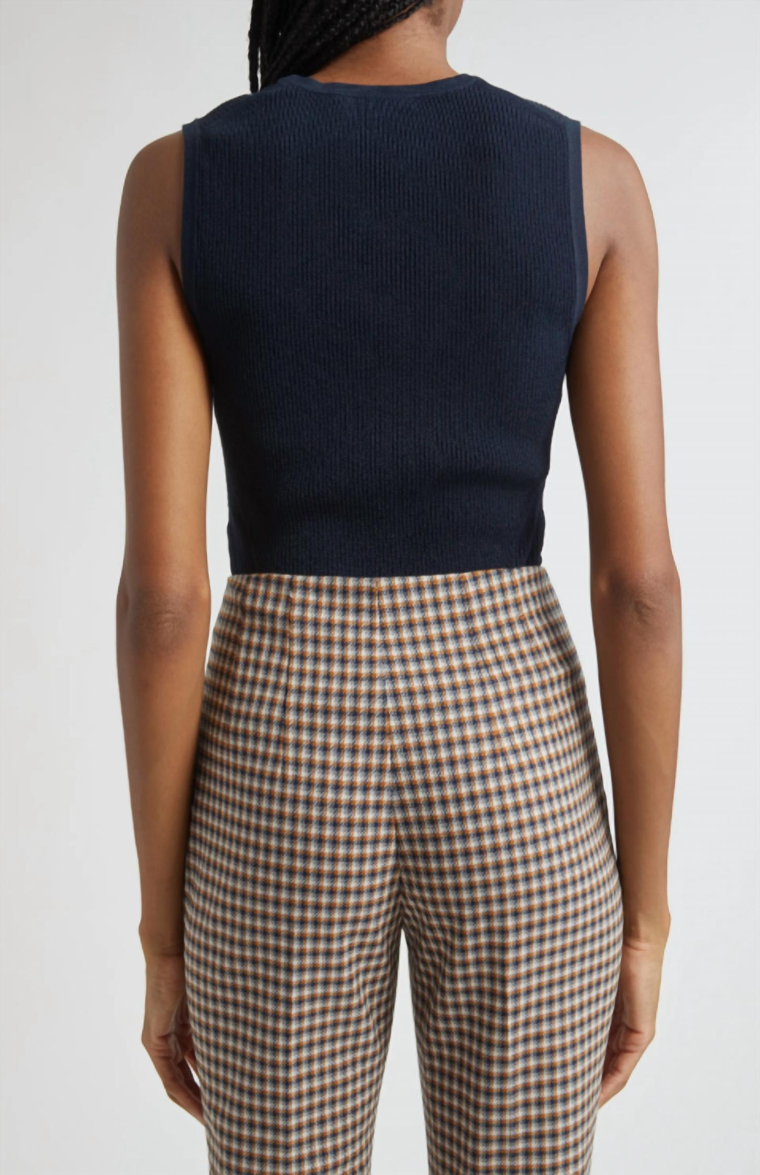 Veronica Beard - Crewneck Sid Sleeveless Pullover