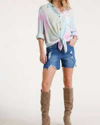 Umgee - Hidden Gem Tie Dye Blouse