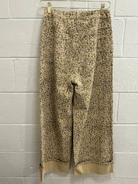 Entro - Women's Muted leopard print wide leg pant