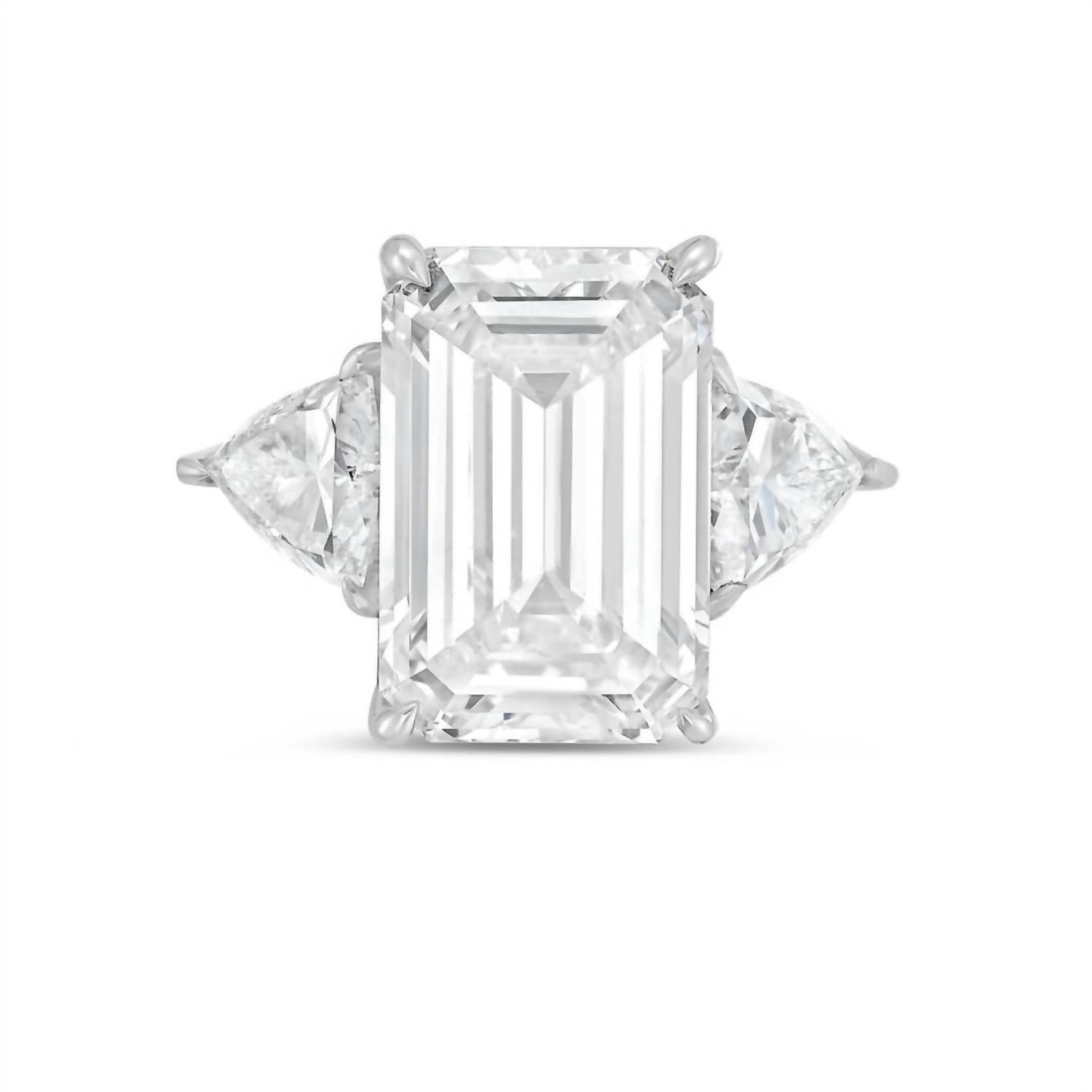 Diana M Jewels - Women's Emerald & Trillion Lab-Grown Diamond Jewelry (10.00 Ct) - Bold