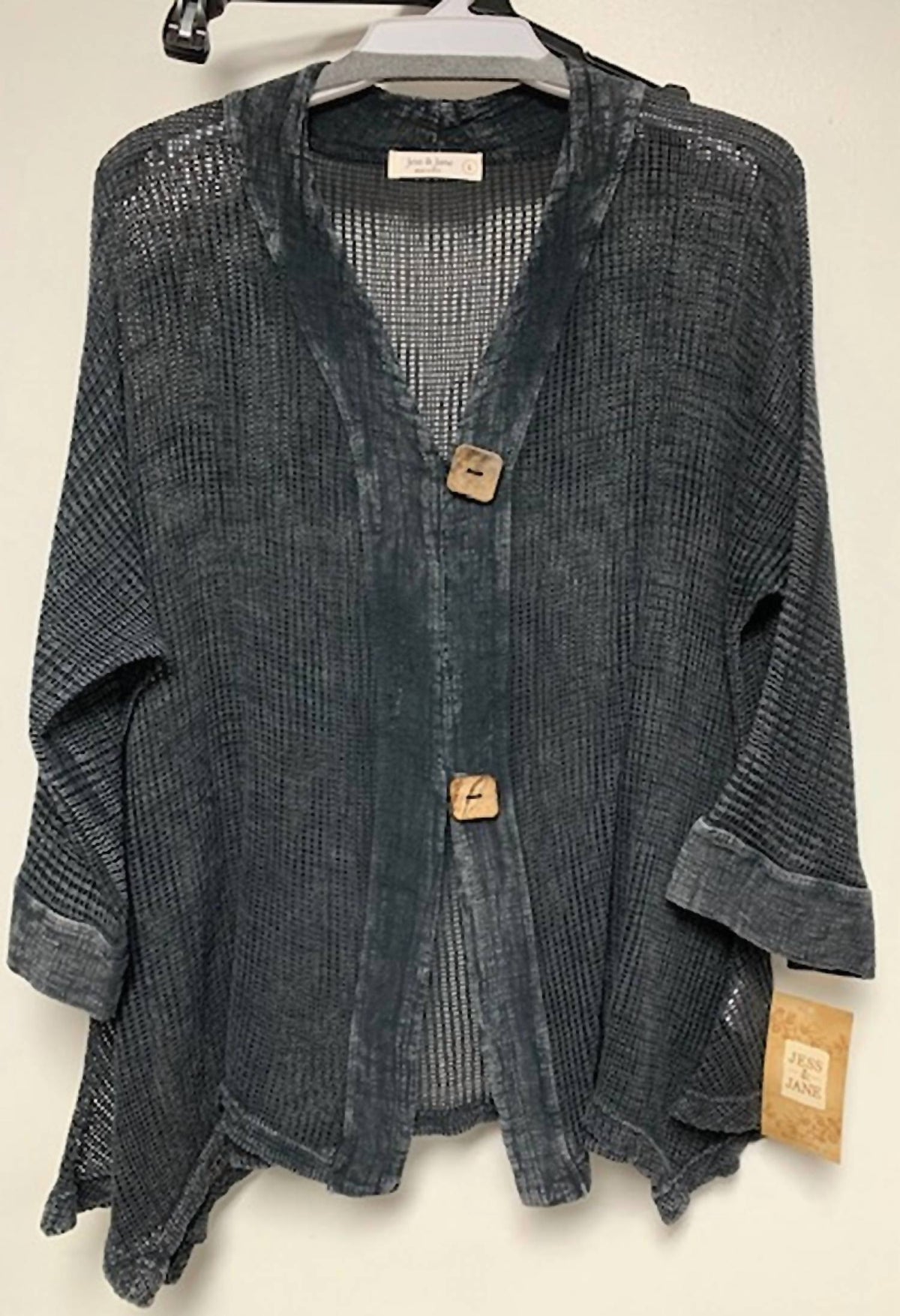 Jess & Jane - Mesh 2-button Jacket
