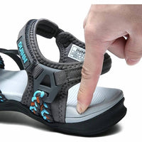 Duinn - Women's Hook Loop Closure Hiking Sport Sandals