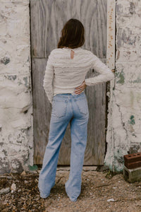 Vibrant - Stud Me Straight Leg Jeans