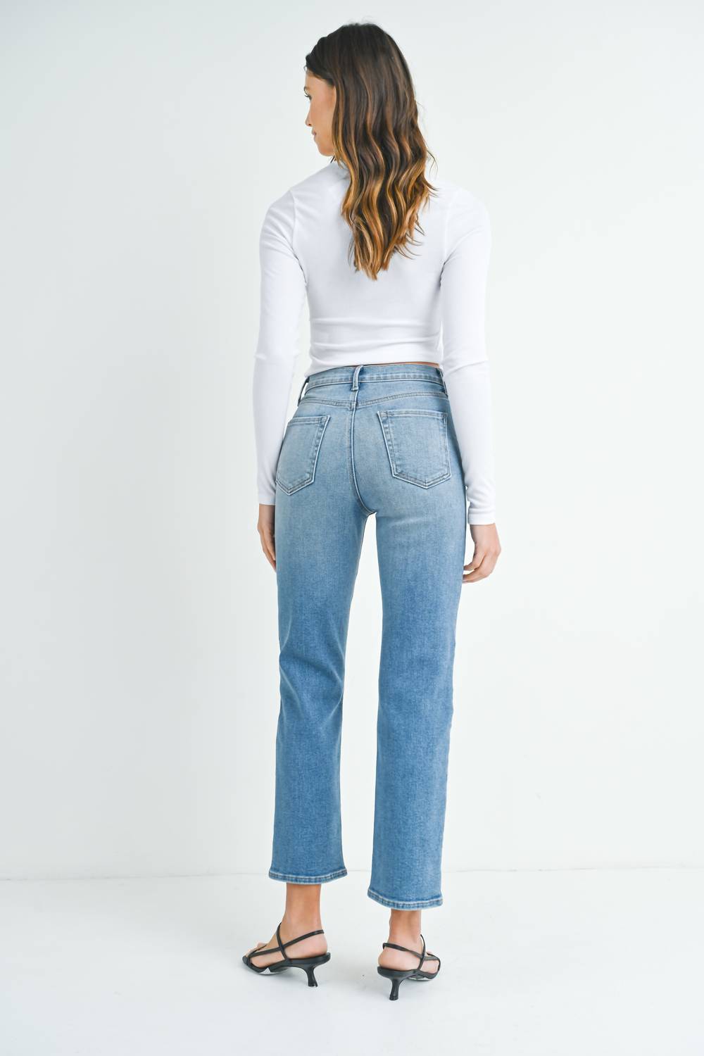 Just Black Denim - Classic Straight Jeans
