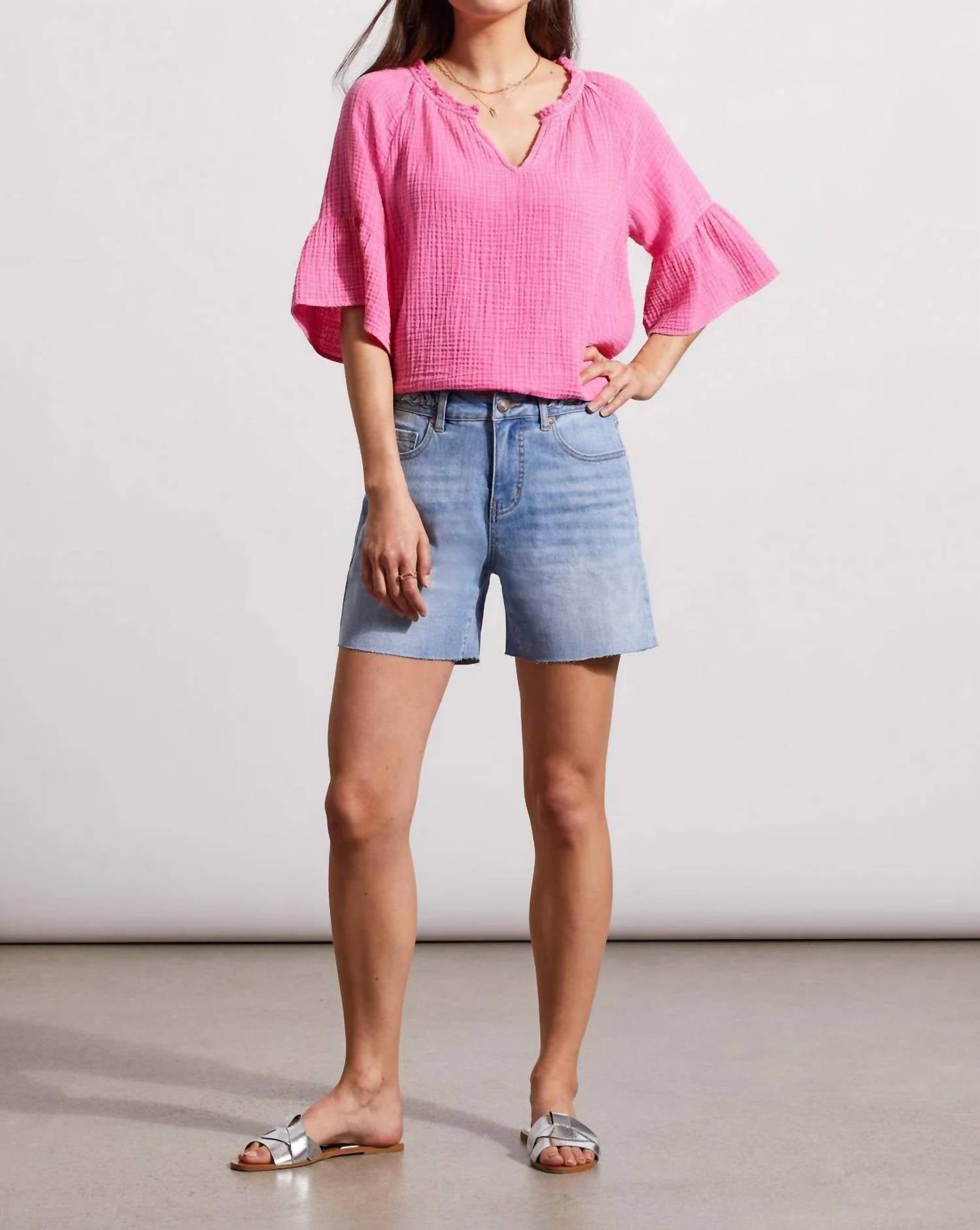 Tribal - Audrey Girlfriend Denim Short