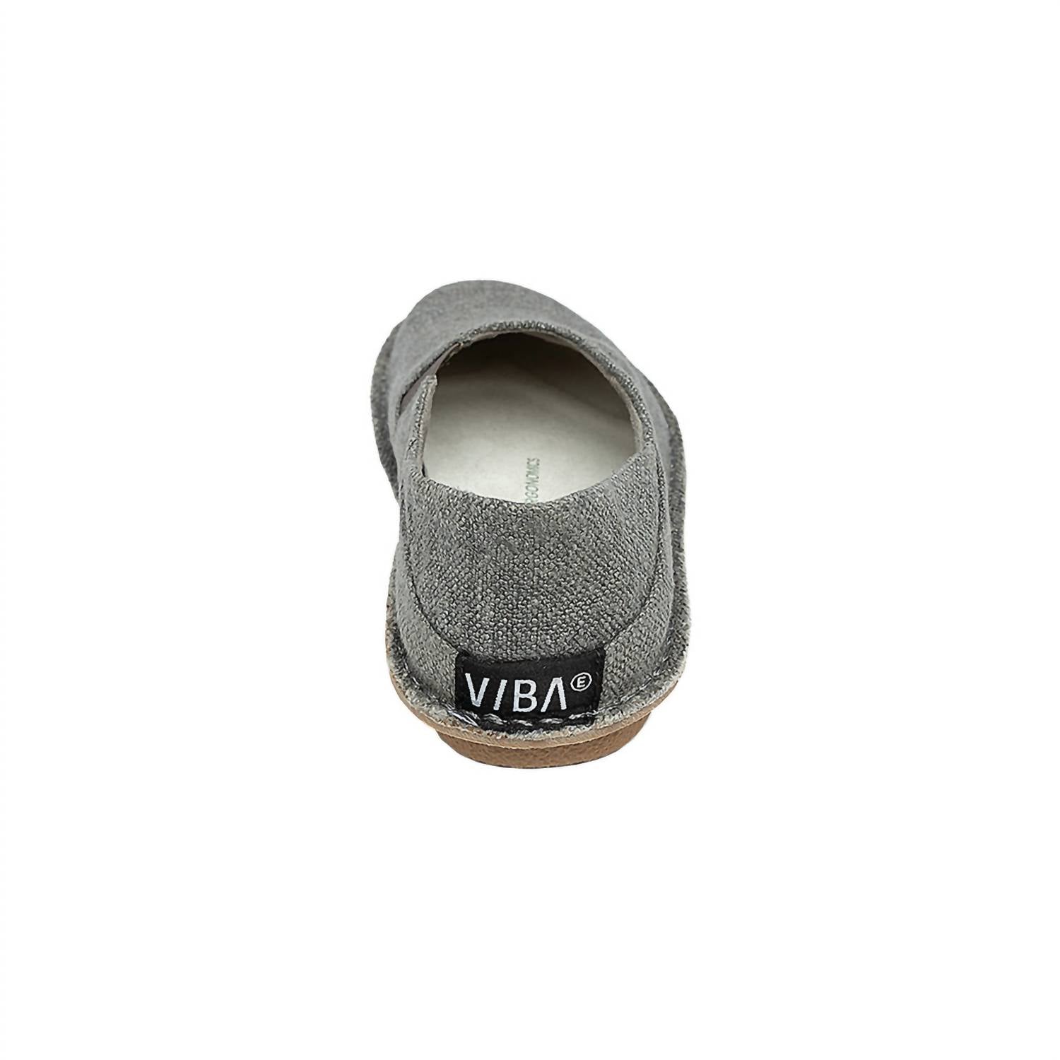 Vibae - Unisex Zuma Linen Beachpebble Slip On Shoes