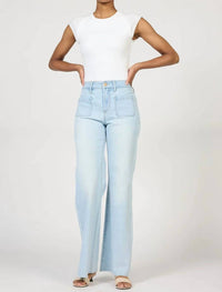 Dear John Denim - Micah Mid Rise Wide Leg Jeans