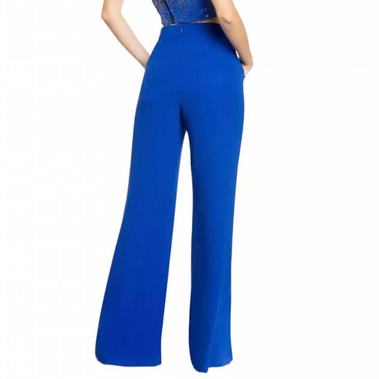 Dress The Population - Ashton Wide Leg Split Hem Pants