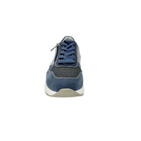 Renato Garini Women's Exe Sex16 Zip W Lace Sneaker in sky blue - women's sneaker - alternate view