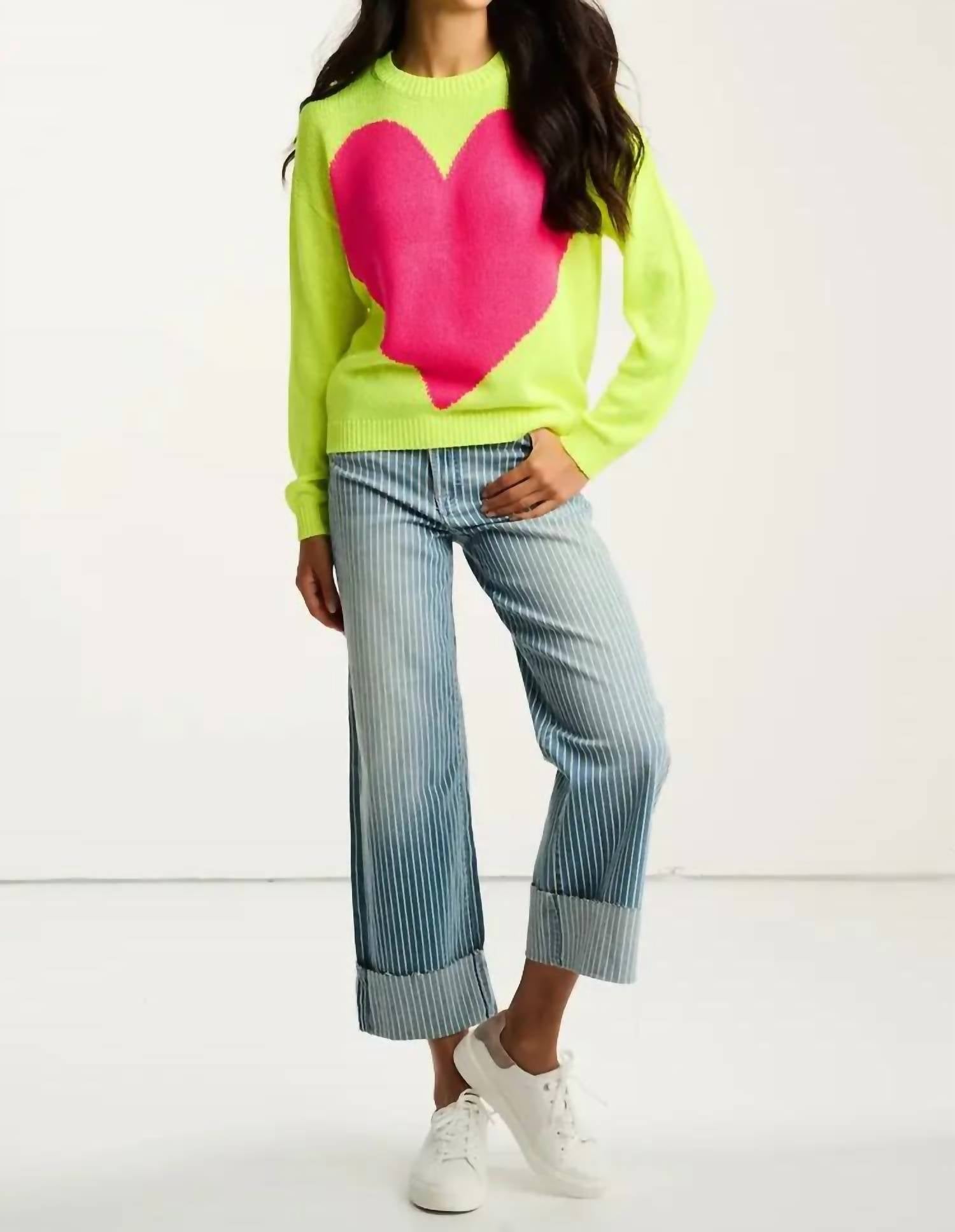 Lisa Todd - Amore Mio Heart Sweater
