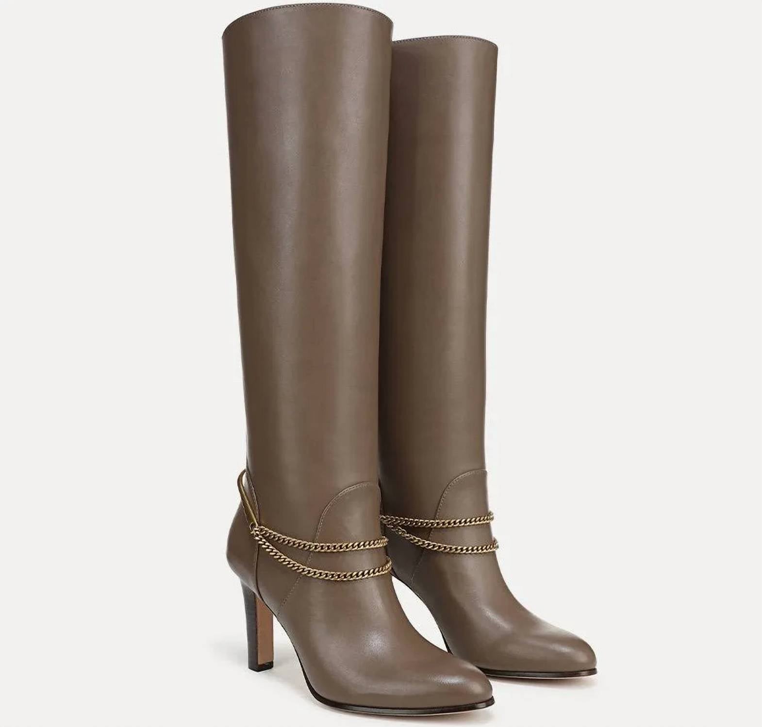 Veronica Beard - Tarian Tall Chain Boot