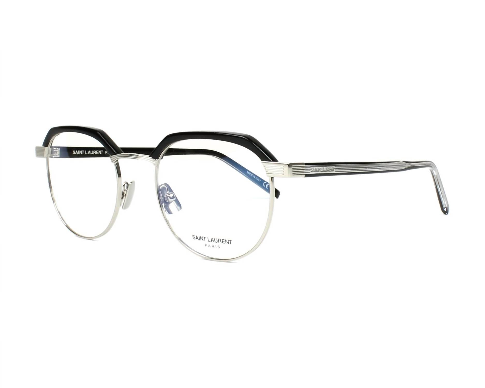 Saint Laurent - Unisex Sl124 Round Eyeglasses