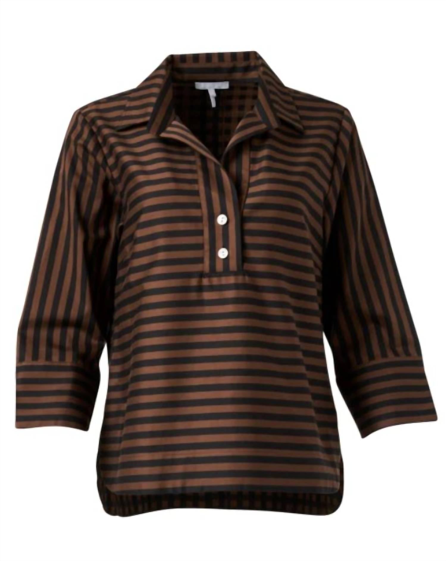 Hinson Wu - Aileen Quarter Sleeve Top