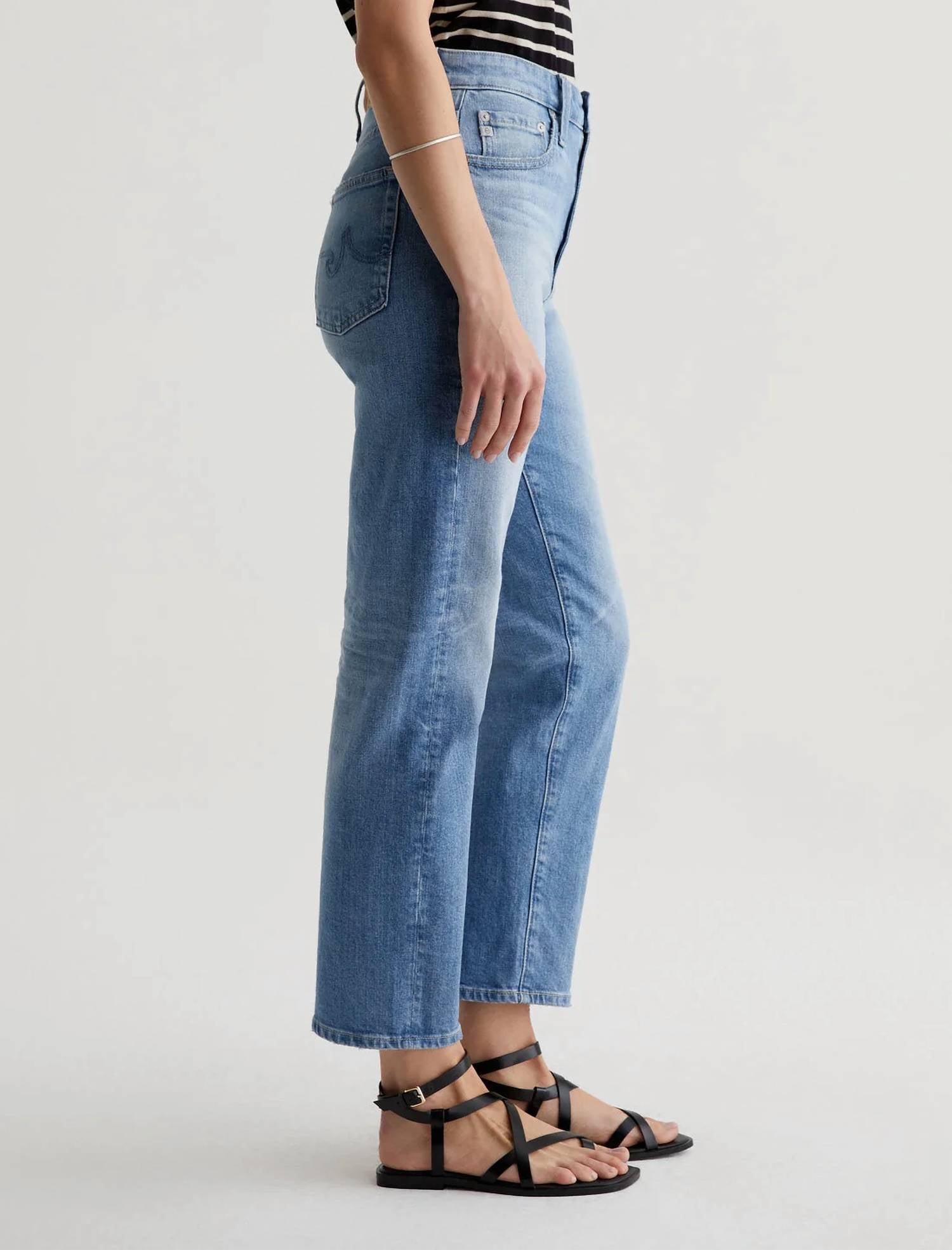 Ag Jeans - Rian High-rise Straight Jeans