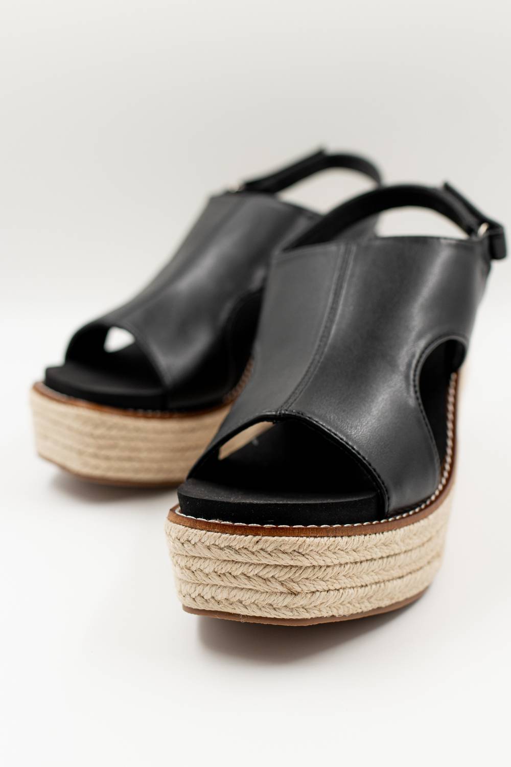 Corkys Footwear Women's Liora Wedge in black - women's shoe - alternate view