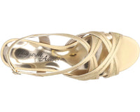 Easy Street Women's Tristen Strappy Heeled Sandal in gold - women's heels - view 5