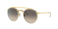 Ray Ban - Round Double Bridge Non Polarized Sunglasses Rb3647n 923632