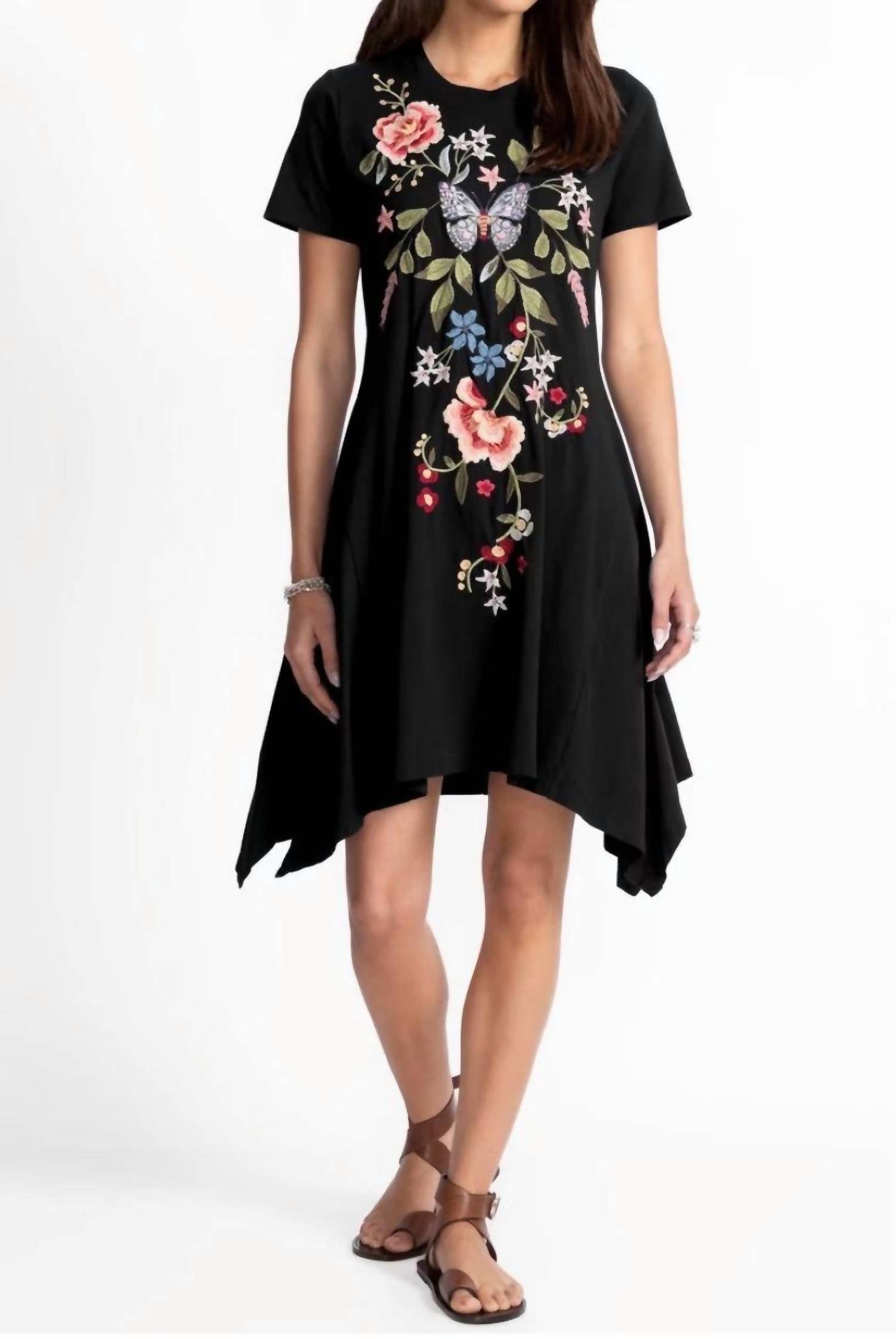 Johnny Was - Women's Nicolette Handkerchief Knit Dress