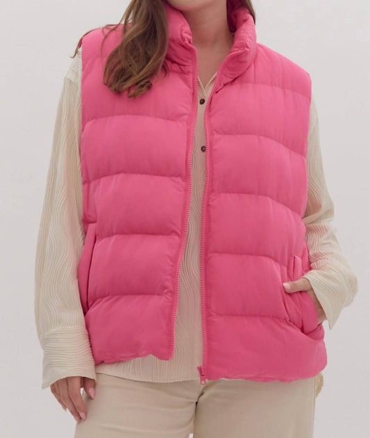 Entro - Puffer Vest - PLUS