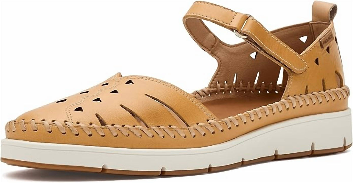 Pikolinos - Women's Tenerife Semi-open Leather Shoes
