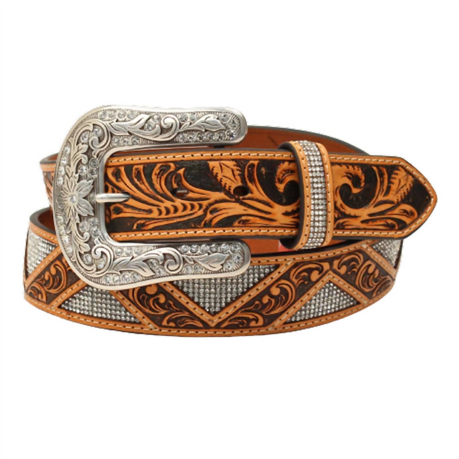 3D Belt Company - Women's Zag Stone Belt