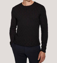 Jack Victor - Men's Cable Crew Neck Top