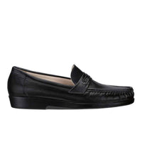 SAS Men's Ace Slip On Loafer in black 1 - men's loafer - detail view